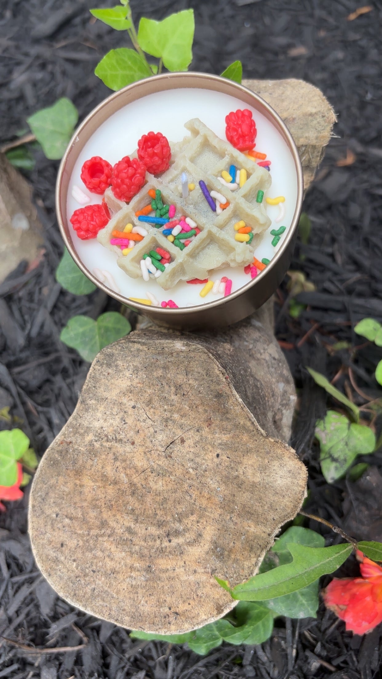Summer Funnel Cake 🍰 Candle